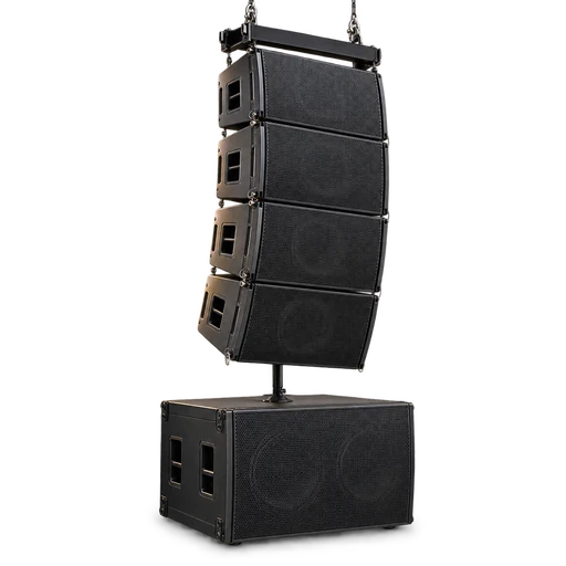 Sonorização (PA, line array, subwoofers)
